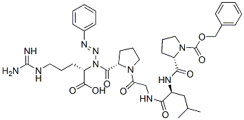 CAS 登录号：20283-89-0， 苯基偶氮苄氧羰基-脯氨酰-亮氨酰-甘氨酰-脯氨酰-精氨酸