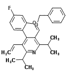 CAS#: 202858-60-4, 4-[2-(Benzyloxy)-4-Fluorophenyl]-2,6-Diisopropyl-5-Vinylnicotinaldehyde