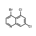 CAS#: 203261-25-0, 4-Bromo-5,7-Dichloroquinoline