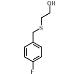 CAS#: 203303-04-2, 2-[(4-Fluorobenzyl)Sulfanyl]Ethanol