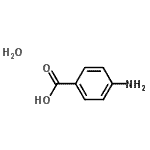 CAS#: 203308-44-5, 4-Aminobenzoic Acid Hydrate (1:1)