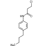 CAS#: 20331-18-4, N-(4-Butylphenyl)-3-Chloropropanamide