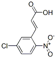 CAS 登录号：20357-28-2， 3-(5-氯-2-硝基苯基)-2-丙烯酸