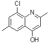 CAS#: 203626-33-9, 8-Chloro-2,6-Dimethyl-4-Quinolinol