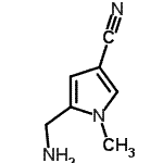 CAS#: 203792-44-3, 5-(Aminomethyl)-1-Methyl-1H-Pyrrole-3-Carbonitrile