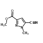 CAS#: 203792-51-2, Methyl 5-Cyano-1-Methyl-1H-Pyrazole-3-Carboxylate