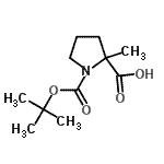 CAS#: 203869-80-1, 2-Methyl-1-{[(2-Methyl-2-Propanyl)Oxy]Carbonyl}Proline
