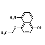 CAS#: 204453-42-9, 5-Amino-4-Ethoxy-1-Naphthol