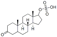 CAS 登录号：20448-84-4， 17-羟基雄甾烷-3-酮 17-硫酸酯