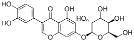 CAS#: 20486-33-3, 3-(3,4-Dihydroxyphenyl)-5-Hydroxy-7-[(2S,3R,5R,6R)-3,4,5-Trihydroxy-6-(Hydroxymethyl)Oxan-2-Yl]Oxy-Chromen-4-One