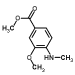 CAS#: 204972-81-6, Methyl 3-Methoxy-4-Methylamino-Benzoate