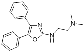 CAS#: 20503-83-7, 2-((2-(Dimethylamino)Ethyl)Amino)-4,5-Diphenyloxazole