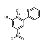 CAS#: 205052-97-7, 2-Bromo-4-Nitro-6-(2-Pyridinyl)Pyridine 1-Oxide