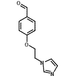 CAS#: 205371-43-3, 4-[2-(1H-Imidazol-1-Yl)Ethoxy]Benzaldehyde
