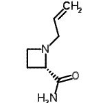 CAS 登录号：205443-28-3， (2S)-1-烯丙基-2-吖丁啶甲酰胺
