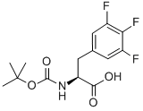 CAS#: 205445-54-1, N-[(1,1-Dimethylethoxy)Carbonyl]-3,4,5-Trifluoro-L-Phenylalanine