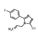 CAS#: 205806-31-1, 4-Allyl-5-(4-Fluorophenyl)-4H-1,2,4-Triazole-3-Thiol