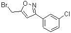 CAS 登录号：205928-88-7， 5-(溴甲基)-3-(3-氯苯基)异恶唑