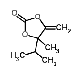 CAS#: 206182-94-7, 4-Isopropyl-4-Methyl-5-Methylene-1,3-Dioxolan-2-One