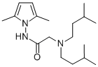 CAS 登录号：20627-24-1， 2-(二异戊基氨基)-N-(2,5-二甲基吡咯-1-基)-乙酰胺