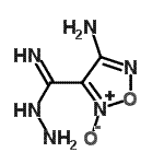 CAS#: 206363-19-1, 4-Amino-1,2,5-oxadiazole-3-carboximidohydrazide 2-oxide