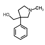 CAS#: 20640-71-5, (1-Methyl-3-Phenyl-3-Pyrrolidinyl)Methanol