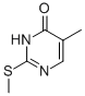 CAS#: 20651-30-3, 5-Methyl-2-(Methylthio)-4(3H)-Pyrimidinone