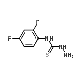 CAS#: 206559-58-2, N-(2,4-Difluorophenyl)Hydrazinecarbothioamide