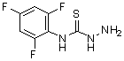 CAS 登录号：206761-92-4， N-(2,4,6-三氟苯基)肼基硫代甲酰胺