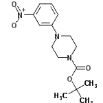 CAS#: 206879-94-9, 2-Methyl-2-Propanyl 4-(3-Nitrophenyl)-1-Piperazinecarboxylate