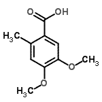 CAS#: 20736-28-1, 4,5-Dimethoxy-2-Methylbenzoic Acid