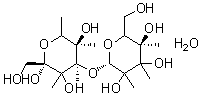 CAS#: 207511-09-9, (2R,4R,5R)-2-(Hydroxymethyl)-3,4,5,6-Tetramethyl-4-{[(2S,5R)-3,4,5-Trihydroxy-6-(Hydroxymethyl)-3,4,5-Trimethyltetrahydro-2H-Pyran-2-Yl]Oxy}Tetrahydro-2H-Pyran-2,3,5-Triol Hydrate (1:1)