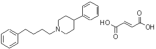 CAS 登录号：207572-62-1， 4-苯基-1-(4-苯基丁基)哌啶 (2Z)-2-丁烯二酸酯(1:1)