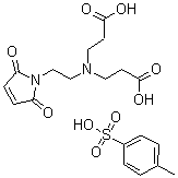 CAS#: 207612-84-8, N-(2-Carboxyethyl)-N-[2-(2,5-Dihydro-2,5-Dioxo-1H-Pyrrol-1-Yl)Ethyl]-beta-Alanine Mono(4-Methylbenzenesulfonate)