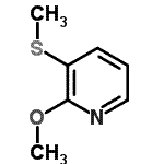 CAS#: 207732-29-4, 2-Methoxy-3-(Methylsulfanyl)Pyridine