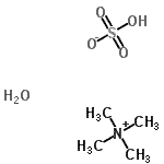 CAS#: 207738-07-6, N,N,N-Trimethylmethanaminium Hydrogen Sulfate Hydrate (1:1:1)
