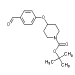 CAS#: 207798-38-7, 2-Methyl-2-Propanyl 4-(4-Formylphenoxy)-1-Piperidinecarboxylate