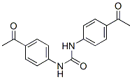 CAS 登录号：20782-48-3， 1,3-二(4-乙酰基苯基)脲
