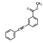 CAS#: 207845-32-7, Methyl 3-(Phenylethynyl)Benzoate