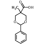 CAS#: 207850-04-2, 5-Methyl-2-Phenyl-1,3-Dioxane-5-Carboxylic Acid