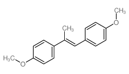 CAS 登录号：20802-02-2， 1-甲氧基-4-[1-(4-甲氧基苯基)丙-1-烯-2-基]苯