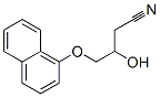 CAS#: 20804-76-6, 3-Hydroxy-4-Naphthalen-1-Yloxybutanenitrile
