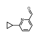 CAS#: 208111-24-4, 6-Cyclopropyl-2-Pyridinecarbaldehyde