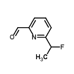 CAS#: 208111-27-7, 6-(1-Fluoroethyl)-2-Pyridinecarbaldehyde