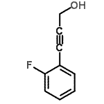CAS 登录号：208183-93-1， 3-(2-氟苯基)-2-丙炔-1-醇