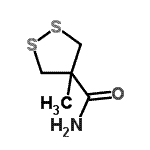 CAS#: 208243-73-6, 4-Methyl-1,2-Dithiolane-4-Carboxamide