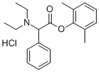 CAS 登录号：2085-83-8， [2-(2,6-二甲基苯氧基)-2-氧代-1-苯基乙基]-二乙基氯化铵
