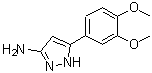 CAS 登录号：208519-08-8， 5-(3,4-二甲氧基苯基)-1H-吡唑-3-胺