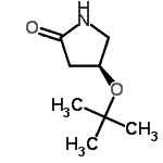 CAS#: 208523-17-5, (4S)-4-[(2-Methyl-2-Propanyl)Oxy]-2-Pyrrolidinone