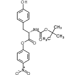 CAS 登录号：20866-55-1， 4-硝基苯基N-{[(2-甲基-2-丙基)氧基]羰基}-L-酪氨酸酯